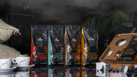 Nicht nur Kaffee rösten, sondern auch Kaffee kosten